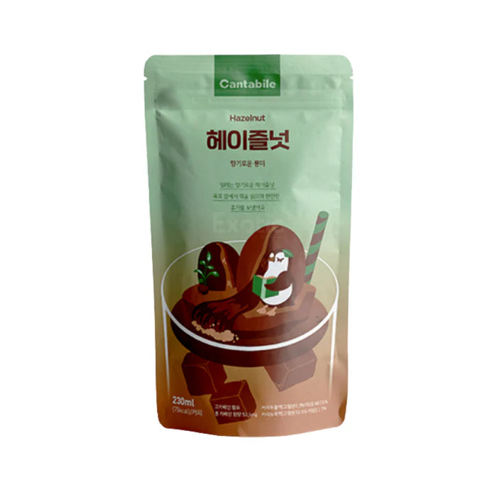 Cantabile Korean Pouch Drinks - 230ml Hazelnut Coffee Flavor