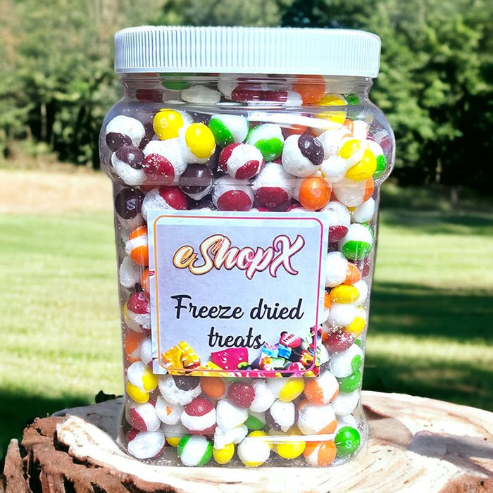 eShopX Crunchy Freeze Dried Rainbow Candy 1.5 lb ( 24 oz )